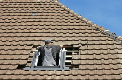 Pose de velux - Pirou